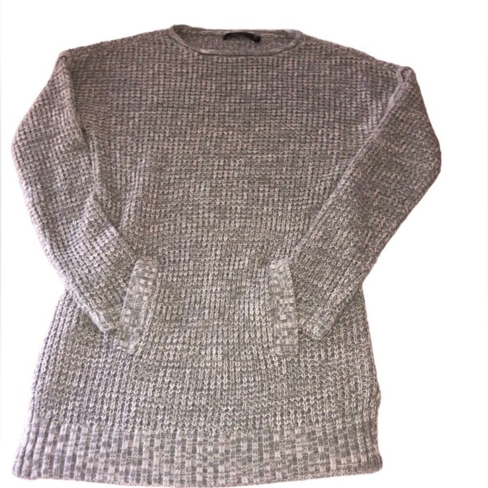 💕5️⃣Daisy Fuentes grey pull over sweater size small